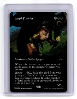 Tarkir: Dragonstorm #348 Lasyd Prowler (Borderless) Foil - Image 1