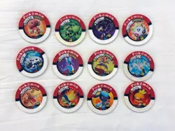 Rare Pokemon Poker Chips - Japanese Arcade Tretta Battrio Token Lot (6/6) - Image 1