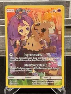 Pokemon TCG Cosmic Eclipse Mimikyu 245/236 Secret Rare Full Art - Image 1
