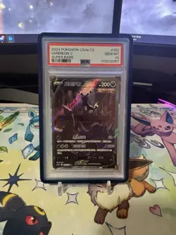 Pokemon TCG Sword&Shield Umbreon v CS4aC 152/132 PSA 10 - Image 1