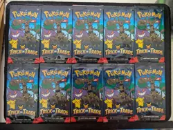 Pokemon TCG Trick or Trade Booster Bundle 2024 10 packs full set - Image 1