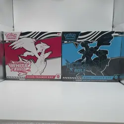 Pokemon Black Bolt & White Flare Elite Trainer Box Factory Sealed 2 Pack ETB #3 - Image 1