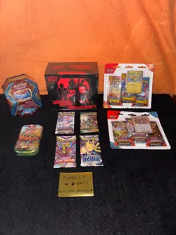 Pokemon Destined Rivals Elite Trainer Box ETB + Tins, Evolving skies, Blisters - Image 1