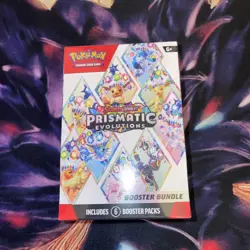 Pokemon TCG Scarlet & Violet Prismatic Evolutions Booster Bundle Factory Sealed - Image 1