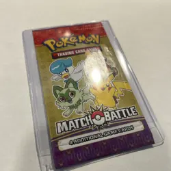 2023 Pokemon McDonalds Match Battle Promo Sealed Booster Pack TCG - Image 2