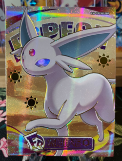 ⚡Espeon ER Hit ⚡ NON TCG Chinese Pokemon Eif Origin Collection 2.0⚡ - Image 1