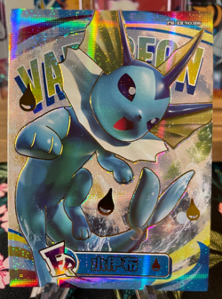 ⚡Vaporeon ER Hit ⚡ NON TCG Chinese Pokemon Eif Origin Collection 2.0⚡ - Image 1