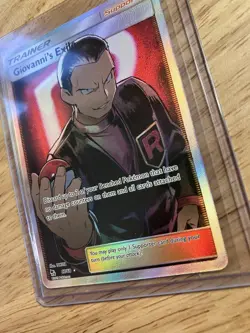 Giovanni's Exile (Full Art) 67/68 - Hidden Fates Holo - Pokemon TCG 2019 - Image 2
