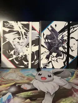 Pokemon Black Bolt & White Flare *BINDERS ONLY* *SET* - Image 1