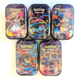 Pokemon Mega Evolution LOT - 1 Gardevoir ETB & Complete Art Set of 5 Mini Tins! - Image 3