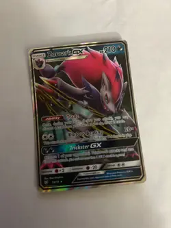 Pokemon Zoroark GX 53/73 Shining Legends Ultra Rare Holo LP - Image 1