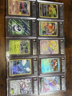 💥Pokemon TCG 10x Beckett BGS Slab Lot NO RESERVE! Lot 9💥 - Image 1