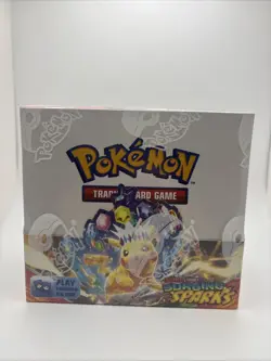 Pokemon TCG Scarlet & Violet SURGING SPARKS Booster Box NEW/Factory Sealed - Image 1