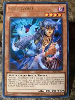 YuGiOh Dark Crisis 25th Anniversary Edition Tsukuyomi DCR-EN075 Rare - Image 1
