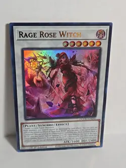 Yu-Gi-Oh Doom Of Dimensions Rage Rose Witch Ultra Rare DOOD-EN040 NM!!! - Image 1
