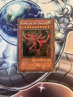 (20) Yu-Gi-Oh! Slifer the Sky Dragon YMA-EN001 Secret Prismatic Rare MP/HP - Image 1