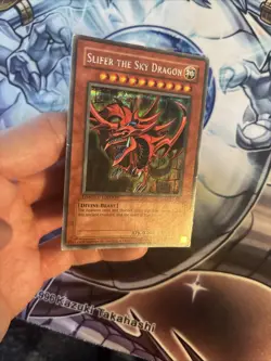 (20) Yu-Gi-Oh! Slifer the Sky Dragon YMA-EN001 Secret Prismatic Rare MP/HP - Image 2