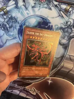 (20) Yu-Gi-Oh! Slifer the Sky Dragon YMA-EN001 Secret Prismatic Rare MP/HP - Image 4