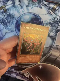 (20) Yu-Gi-Oh! Slifer the Sky Dragon YMA-EN001 Secret Prismatic Rare MP/HP - Image 5