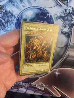 (20) Yu-Gi-Oh! The Winged Dragon of Ra DOD-001 Prismatic Secret Rare Limited MP - Image 4