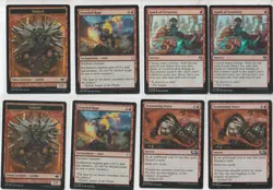 LOT OF 42 MAGIC RED FOIL CARDS - Image 1