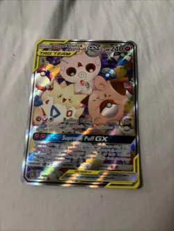 Pokemon TCG Togepi Cleffa Igglybuff GX Tag Team Card - Image 1