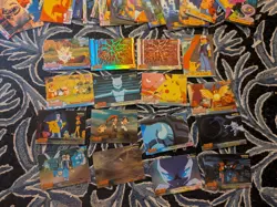 Vintage Lot of 130 Pokemon Topps Movie and TV Cards - Image 2