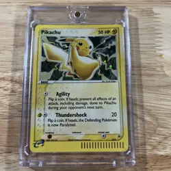 Pokemon Pikachu Holo Black Star Promos Holo Card 12 NM - Image 1