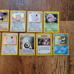 Vintage Pokemon Card Rare Holo Lot WOTC Base Set Neo Jungle Team Rocket - Image 3