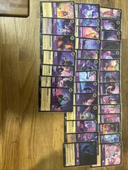 Base Set of Disney Lorcana Fabled 205 Cards Non HoloFoil Set. Nm/Mint - Image 4