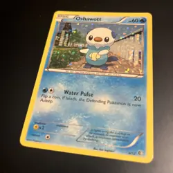 Pokemon Card - Oshawott #4/12 McDonald's Promo 2011 Holo LP (F1) - Image 2