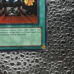 Yu-Gi-Oh! Black Luster Ritual TCG Card SYE-025 1st Edition Ultra Rare LP - Image 3