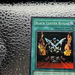 Yu-Gi-Oh! Black Luster Ritual TCG Card SYE-025 1st Edition Ultra Rare LP - Image 5