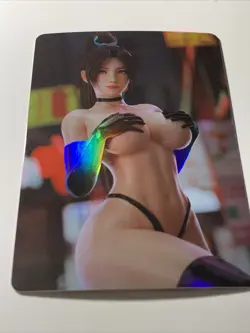 Mai Shiranui King Of Fighters Sexy Card ACG Goddess Waifu Girl Holo Doujin Anime - Image 5