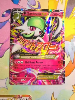 Pokemon Card Lot Mega Ex Vintage XY Gardevoir NM Glalie LP Kangaskhan HP 3 Cards - Image 2