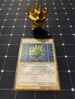 Yugioh Dungeon Dice Monsters Castle Of Dark Illusions Custom DDM figure card - Image 1