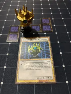 Yugioh Dungeon Dice Monsters Castle Of Dark Illusions Custom DDM figure card - Image 3
