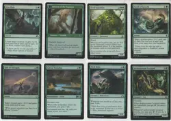LOT OF 29 MAGIC GREEN FOIL CARDS - Image 2
