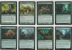 LOT OF 29 MAGIC GREEN FOIL CARDS - Image 3
