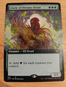 Circle of Dreams Druid (Extended) - 383 (Forgotten Realms) - Near Mint - Image 1