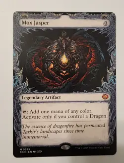 Mtg Tarkir Dragonstorm Mox Jasper Showcase NM - Image 1