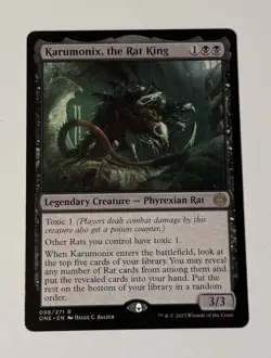 MTG Karumonix, the Rat King - Phyrexia: All Will Be One NM - Image 1