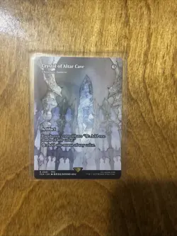 MTG, Crystal of Altar Cave (FULL ART), R, Final Fantasy, FIN, NM/MINT, 0061 - Image 1