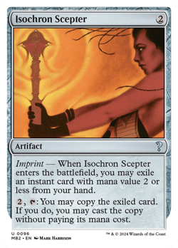 Isochron Scepter (White Border) [Mystery Booster 2] Magic MTG - Image 1