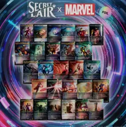 Magic The Gathering Secret Lair x Marvel The Astonishing Foil Bundle With Promo - Image 2