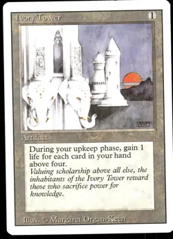 1x Ivory Tower - Revised Edition - NM - MTG - Image 1