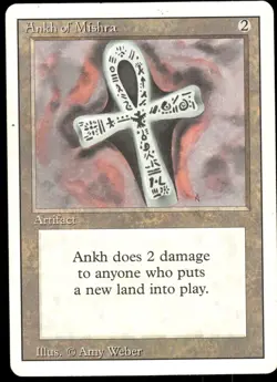 1x Ankh of Mishra - Revised Edition - LP - MTG - Image 1