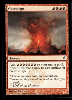 1x Geosurge - New Phyrexia - NM - MTG - Image 1