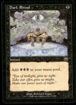 1x Dark Ritual - Mercadian Masques - LP - MTG - Image 1