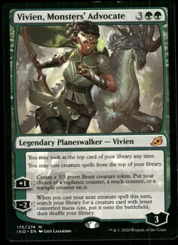 1x Vivien, Monsters' Advocate - Ikoria: Lair of Behemoths - MP - MTG - Image 1